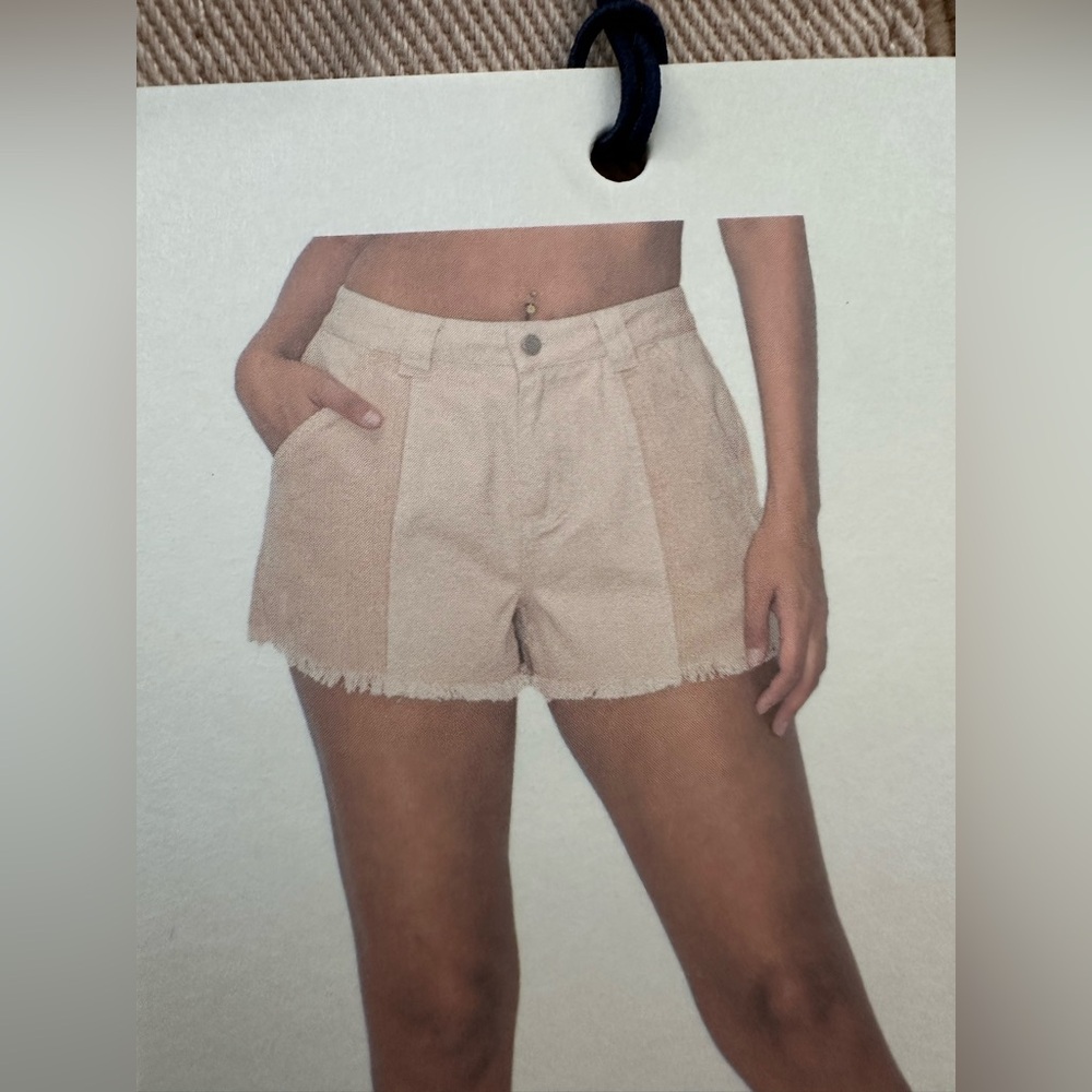 🆕Angel Kiss Jean/Corduroy Tan Shorts